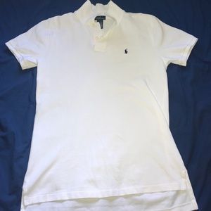 Ralph Lauren white polo